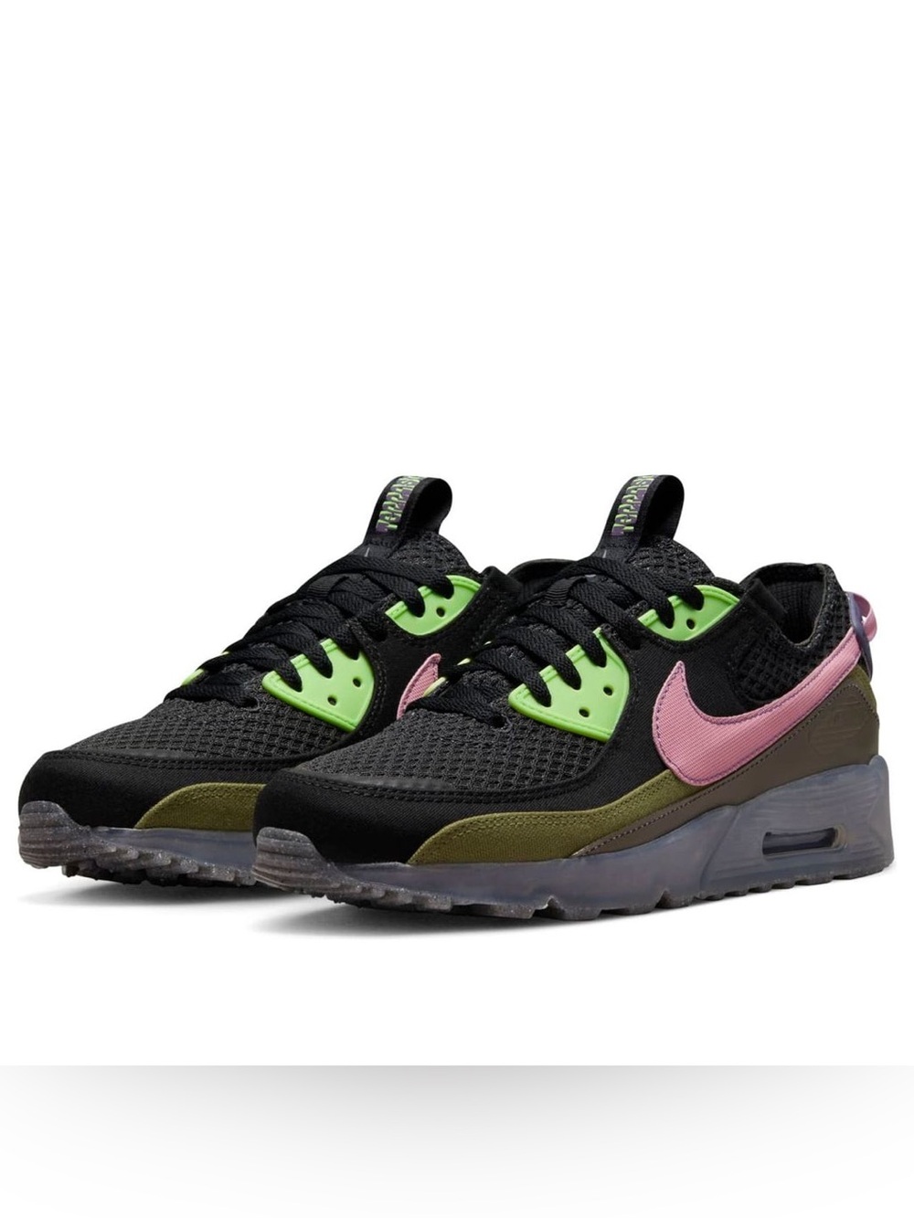 Nike Air Max 90 Terrascape Black Elemental Pink-13M